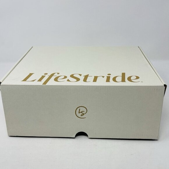 Lifestride Womens 8.5M Zing Round Open Toe Wedge Slingback Sandals in Black $69 - Picture 9 of 9